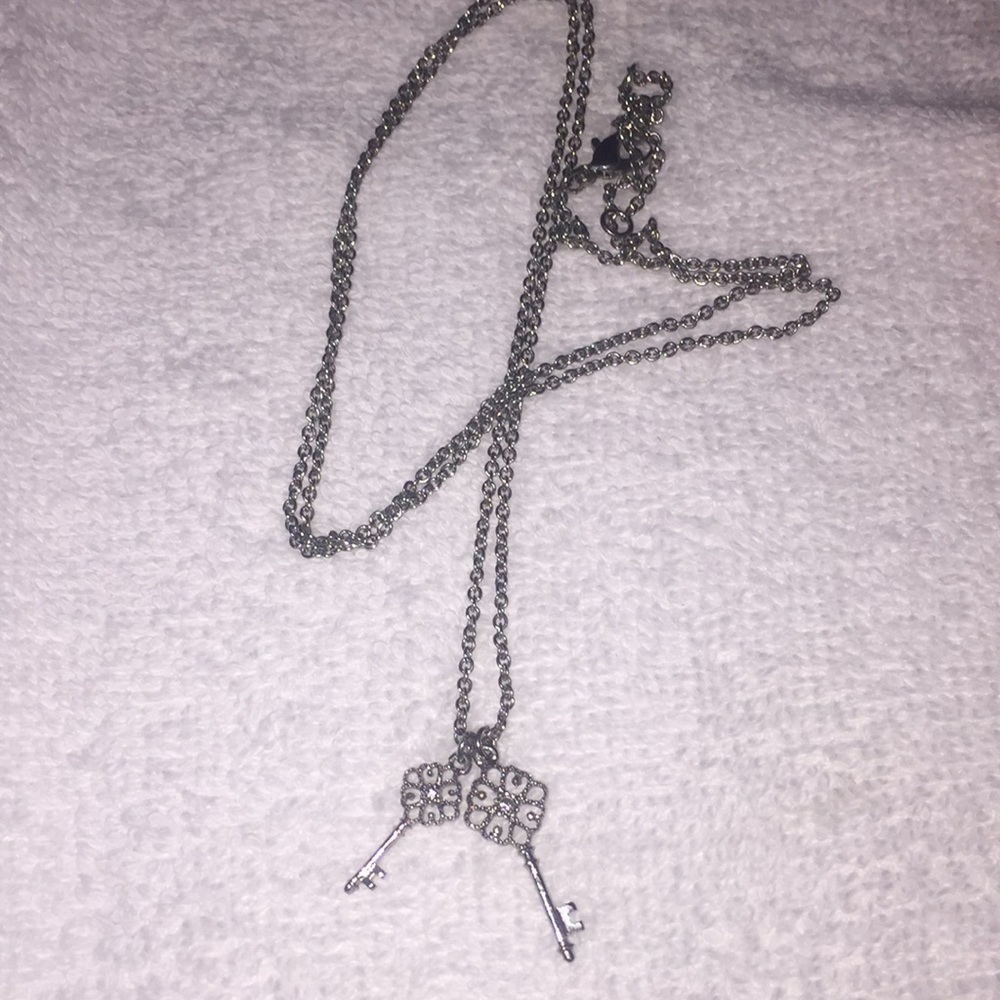 Necklace with two small keys attached!